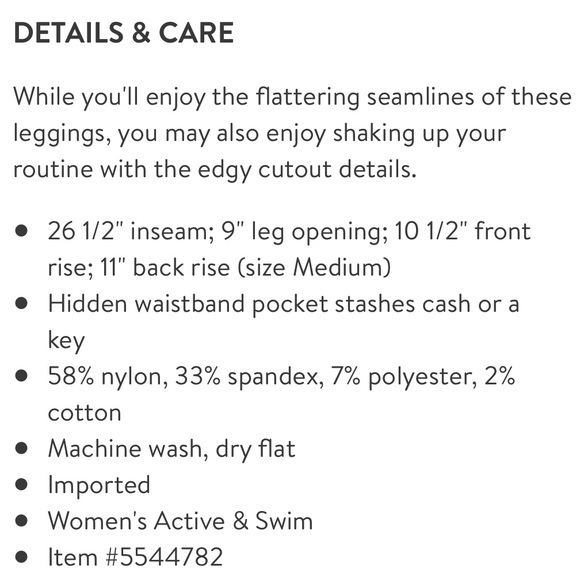 Maaji 💦 leggings NWT size medium - Picture 4 of 7